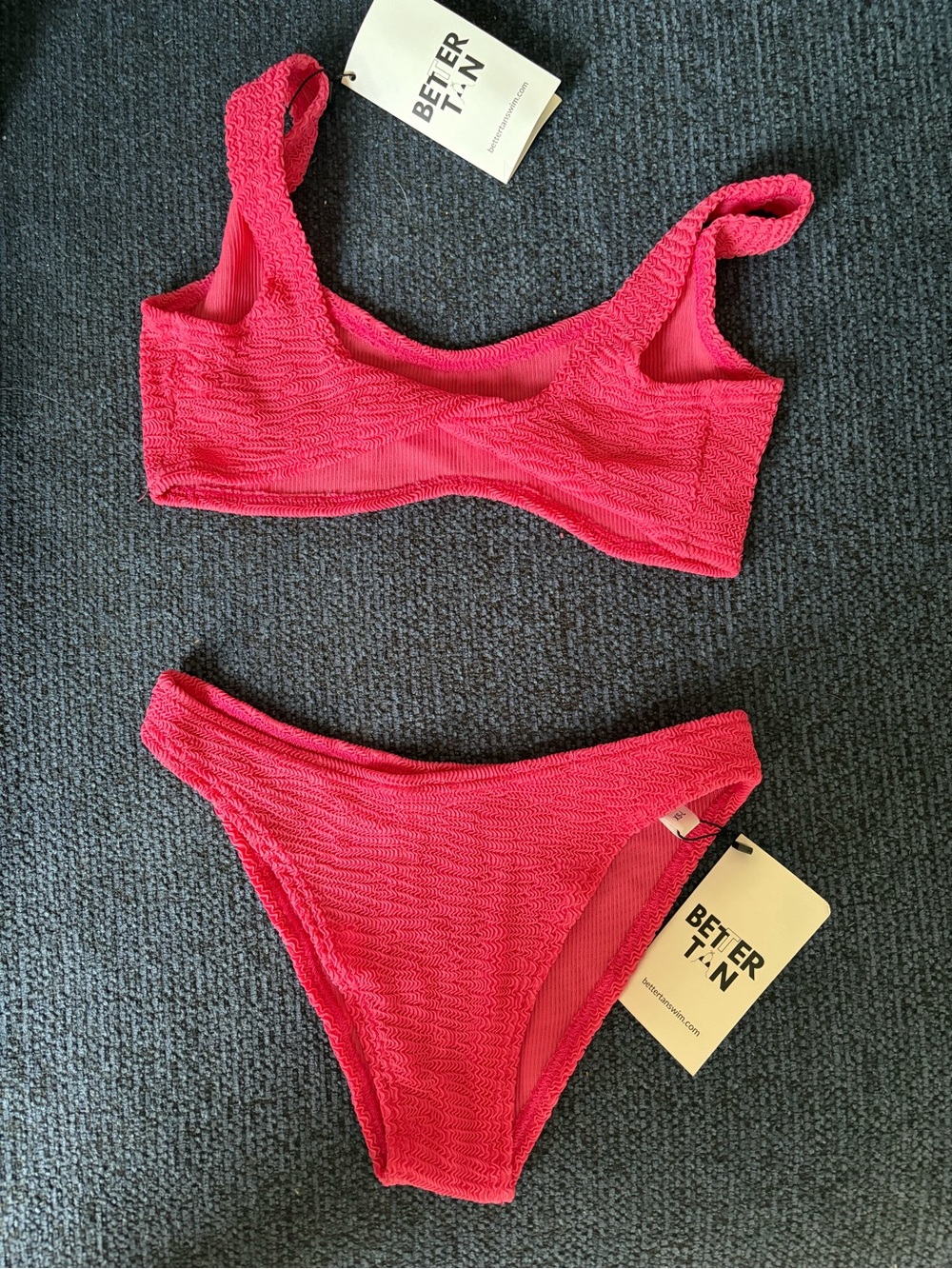 Pink Better Tan Bikini Set - Top and Bottoms